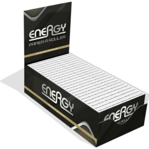 Dacada2005 Energy Black small 70 mm short double window smoker paper liar Box 25 bookcases smoking paper