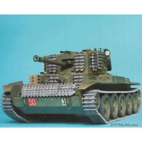 DIYMyModeI USA Cromwell cruiser tank 3D paper model DIY DIY Handcraft Paper Model KIT Handmade Toy Puzzles Gift Movie props