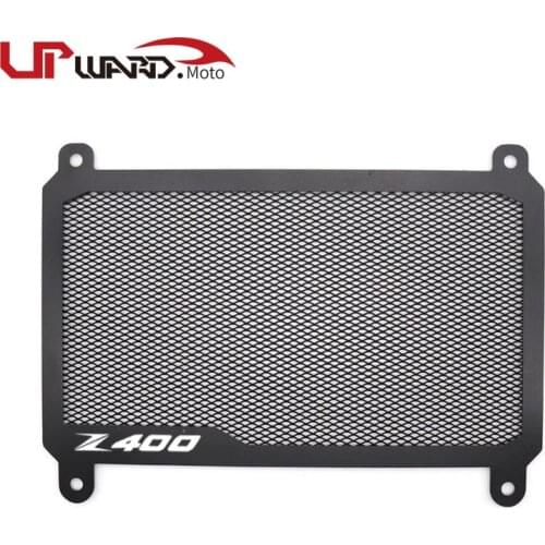 For KAWASAKI NINJA400 NINJA 400 Z400 Z 400 2018 2019 Motorcycle Radiator Grille Cover Guard Stainless Steel Protection