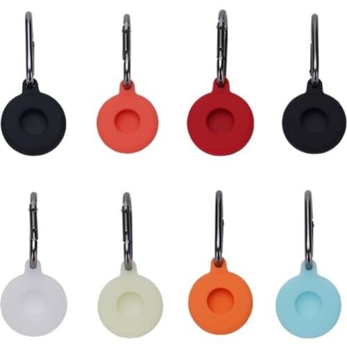 HX6A Silicone Protective Case For AirTags Shockproof Anti-fall Anti-scratch Accessories Protector Cover Shell For Air Tags