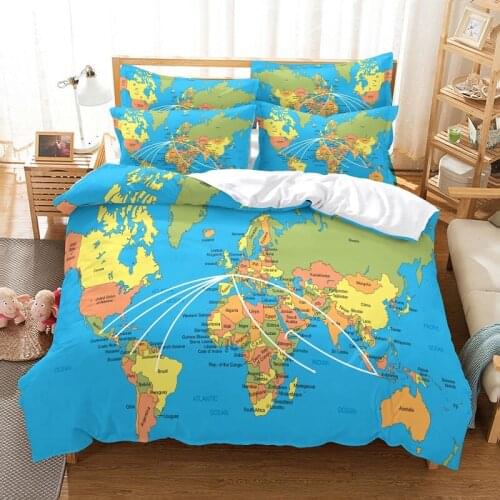 Bedding set duvet cover set 3d bedding digital printing bed linen queen size bedding set fashion design