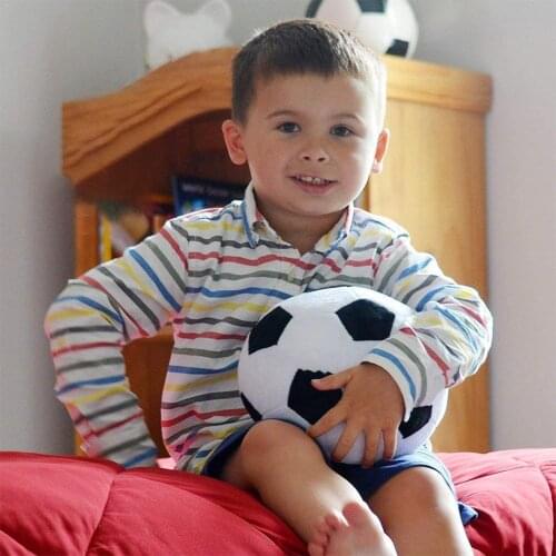 8 Inch/12 Inch Creative Football Doll Plush Toy Children Birthday Plush Football Kids Gift Toy Doll Football Stuffed Soft T X5O8