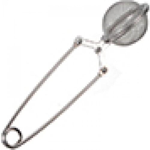 Stainless Steel Spoon Tea Leaves Herb Mesh Ball Infuser Filter Squeeze Strainer