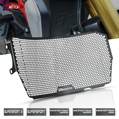 Motorcycle Radiator Grille Guard Cover For Ducati Hypermotard 950 950 SP Diavel 1260 1260 S 2019+SuperSport S Monster 821 1200