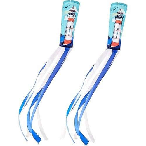 Outdoor Windsock All Weather Measurement Home Vane Windsock Indicator Aviation Monitoring Garden Hanging Decoration