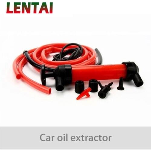 LENTAI 1Set Car Manual Oil Pump Pumping Suction Device For Fiat Punto 500 Volkswagen VW Polo Passat B7 B8 Golf 5 6 7 Tiguan Bora