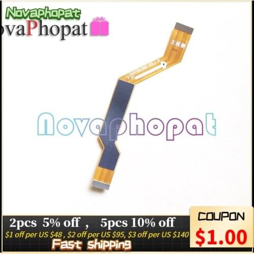 Novaphopat For Huawei Mediapad M3 8.4" LCD Display Screen Connect MainBoard motherboard LCD Main Flex Cable 10pcs/lot