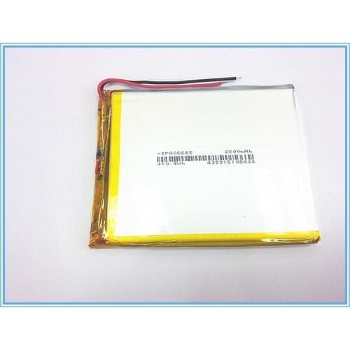 A new article 3.7 V lithium polymer battery 2800 mah 406685 ma tablet battery
