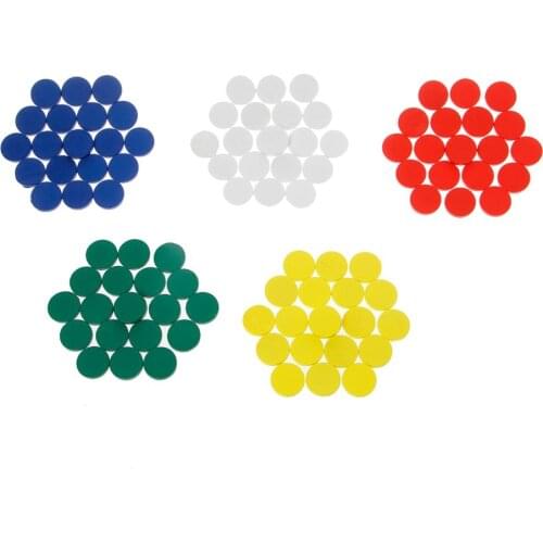 Colorful Montessori Wooden Round Plate Circles Math Toy Kids Baby Early Teaching