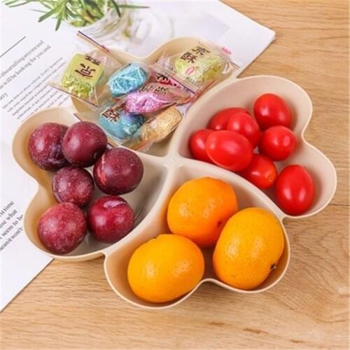 Heart Shaped Fruit Platter Serving Tray Creative Plates Storage Box Container For Snacks Nuts Desserts #314