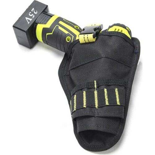 Portable Tool Bag Multi-function Tool Bag Electrician Tool Bag Oxford Cloth Drill Bag Drill Wrench Drill Bit Metal Parts ToolBag