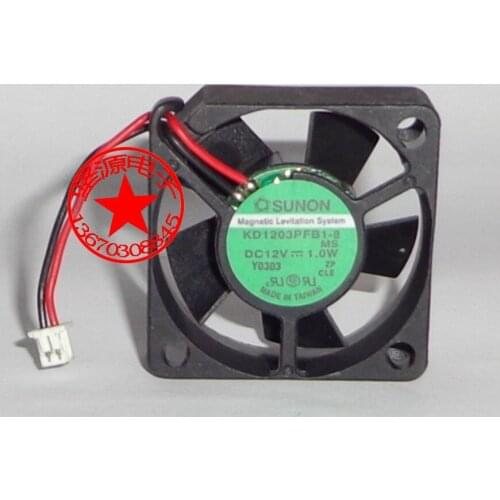 SUNON KD1203PFB1-8 MS DC 12V 1.0W 30x30x10mm Server Cooling Fan