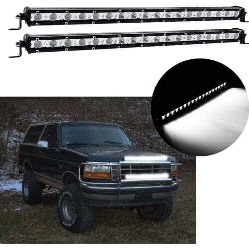 19inch 54W Slim LED Work Light Bar Lamp Foglight Offroad LED Tractor Work Car Lights for SUV for Jeep BMW 12V 24V Super bright