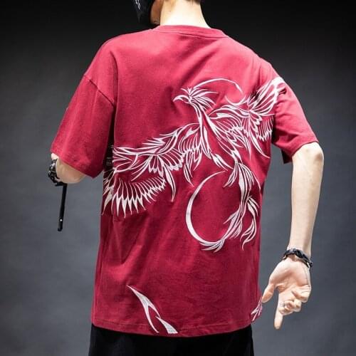 Мужские модные футболки Tangspoem China At AliExpress