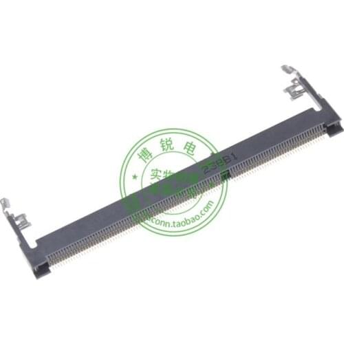 Taiwan DDR3 connector 204Pin 1.5V height 4 mm reverse DDR3 Socket RVS DIYI