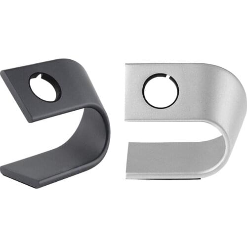 U Type Smart Watch Holder Aluminum Charger Kickstand Cradle Charging Stand Dock Station for Apple Watch IWatch