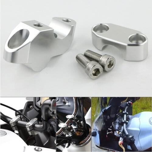 For Honda CRF150 CRF230L CRF250L XR250R XR600R XR650L 22mm 7/8" Handle Bar Riser Raised Extend Handlebar Mount Extension Risers