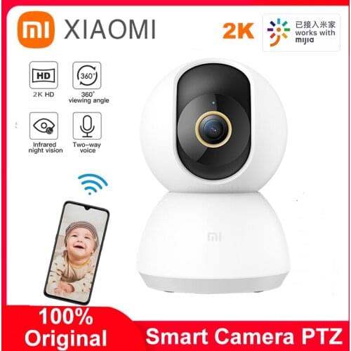 Xiaomi Mi 360° Home Security Camera Mijia Smart IP Camera 2K 1296P Video Baby Monitor AI Smart Camcorder Protect Home Security