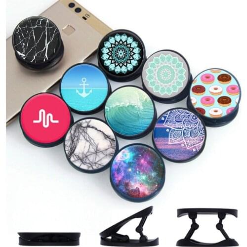 Mobile Phones Accessories Ring Pocksocket Finger Grip Holder for IPhone Samsung Xiaomi Pocket Socket Air Bag Cell Bracket Stand