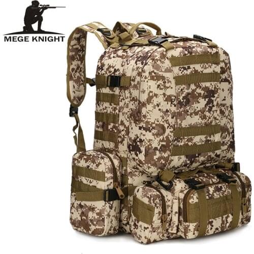 Large Capacity Nylon Waterproof Equipment Trekking Military Water Tank Rucksacks 50L