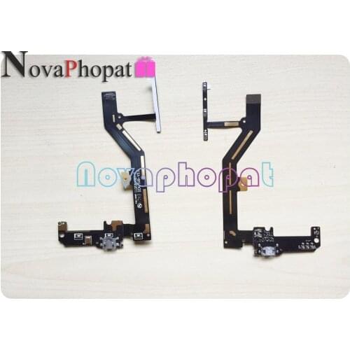 Novaphopat For BQ Aquaris A4.5 M4.5 USB Charging Dock Charger Port Data Transfer Connect Connector Microphone Flex Cable Board