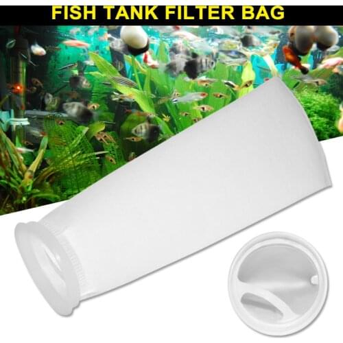 100/150/200 Micron Fish Tank Filter Mesh Bag Filter Socks for Aquarium FP8