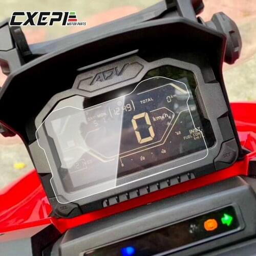 2 pieces Motorcycle TPU Instrument Speedometer Protection Film accessories For adv150 adv 150 2019 2020