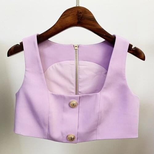 2021 Fashion Women Summer Violet Miniskirt Top
