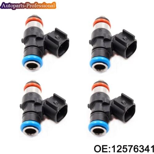 4 pcs/lot 12576341 0280158051 For Pontiac G8 6.0 6.2 Chevrolet Camaro Corvette New High Quality Fuel Injectors car accessories