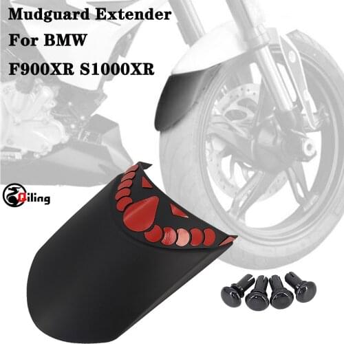 Motorcycle Accessories For BMW F900XR S1000XR F 900XR S 1000XR 2020 Motorcycle Front Fender Mudguard Extender Extension Refit