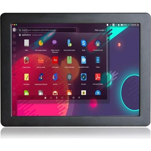 15" industrial pc touch screen 1024x768 Aluminum Alloy IP68/IP69K waterproof all in one pc 3855U LAN/USB/RS232 Windows7/8/10