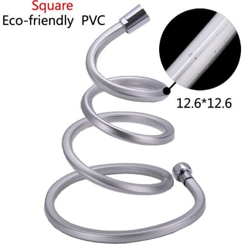 Flower is aspersed hose PVC hot new square square universal flameproof winding shower hose factory outlet
