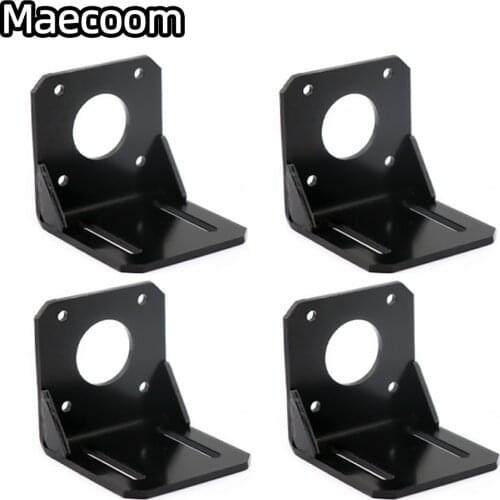 Maecoom NEMA 17 Mounting L Bracket Mount 42 series Stepper Motor Holder for NEMA 17 Motor for 3D PRINTER PARTS