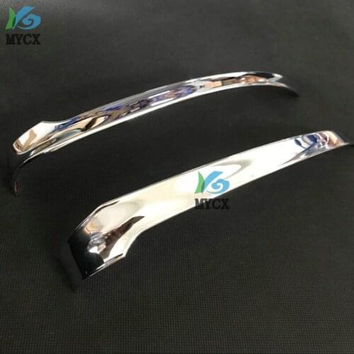 For Mazda CX8 CX-8 CX 8 2018 2019 Car Rearview Mirror Trim Covers Stickers Sequins Exterior Decoration Strips Auto Accessories