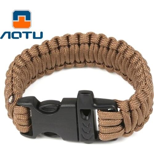 NEW 2020 Outdoor umbrella rope 3piece/lot emergency survival bracelet bracelet umbrella rope compiled by hand affordable140kg