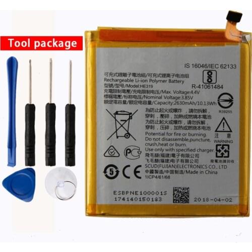 Original HE319 phone battery for Nokia 3 TA-1020 1028 1032 1038 2630mAh