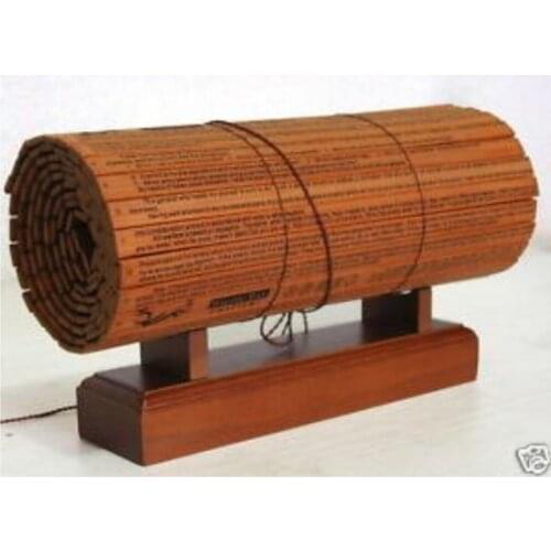 RARE Bamboo book "SUN TZU 's ART OF WAR " free shipping