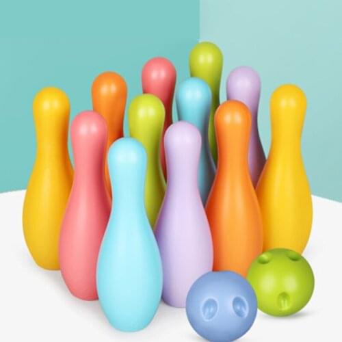 S-XXL Colorful Inflatable Bowling Ball Set Toddler Indoor Toys Outdoor Sports Fitness Grassland Bottle Balls Game For Children