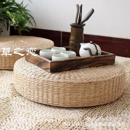 Straw Garden Putuan Thickened Tatami Yoga Cushion Bay Window Mat Chair Cushion Floor Pillow Long Bench Cushion