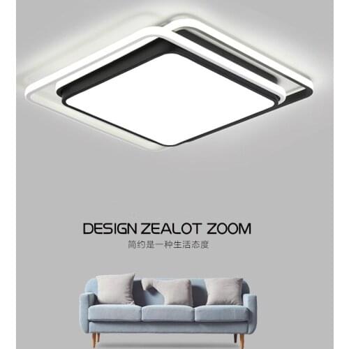 Bedroom Lamp Modern Simple Atmospheric Led Ceiling Lamp Room Lamp Bookstore Lamp Wrought Iron Lighting japan home decoration