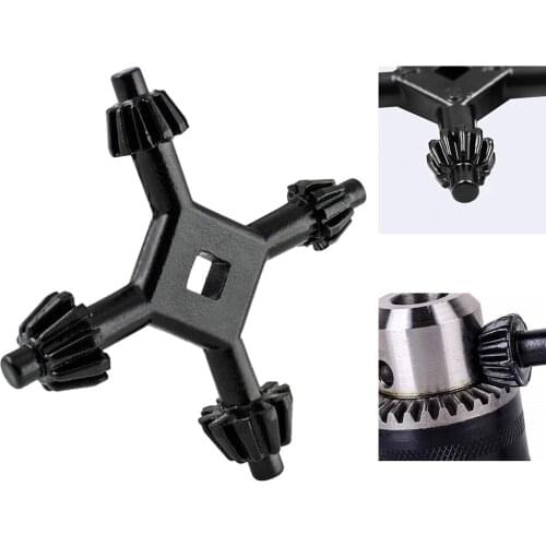 Universal Multi-purpose 4 in 1 4-Way Chuck Key Drill Wrench Repair Handwork Tool