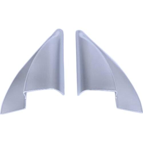 2pcs Interior Front Door Triangle Cover Trim ABS A Pillar Trim Audio Frame For Hyundai ix35 IX 35 2018