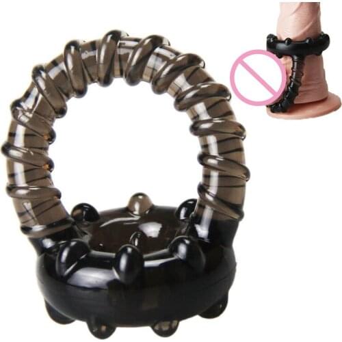 3pcs cock ring delay penis ring extender Cage Impotence Erection Aid Sexy dildo Erectile Dysfunction sex product for men Fetish