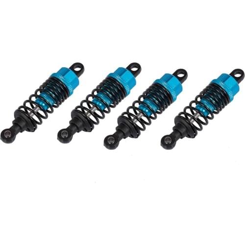 4pcs 102004 Shock Absorber Aluminium Dampers RC Car Metal Shock Absorber RC Assembly Parts For 1/10 Scale Model
