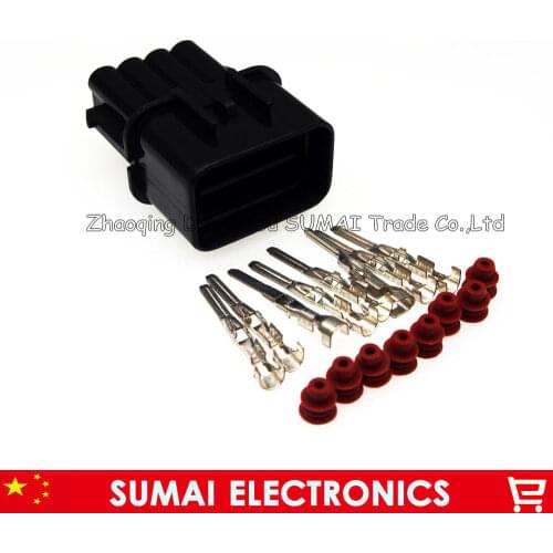 8 Pin male part Auto Head lamp/headlights connector,KUM car waterproof Electrical connector for HYUNDAI,KIA,Elantra etc