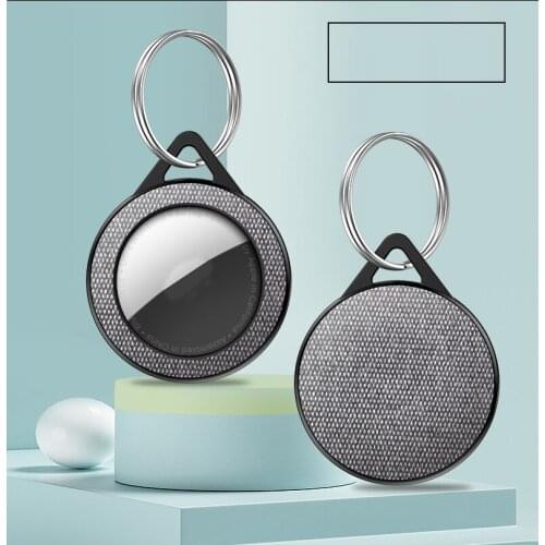 For Apple Airtag Case Hard Cloth Anti-lost Keychain Cover For Apple Airtags flannel Loop Protective Sleeve high quality cases