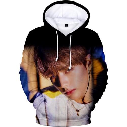 2020 New Stray Kids 3D Hoodie Men/Women K-pop Idol Yellow Wood Popular Hip Hop Hoodie Print Stray Kids Pullover Hooded Clothes