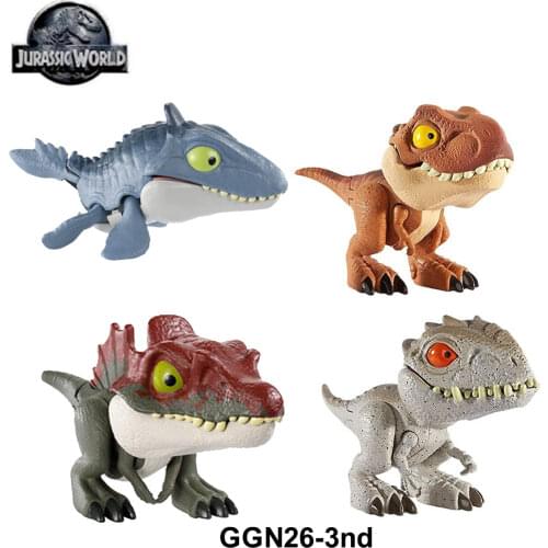 Jurassic World Toy Dinosaurs Toy Mini Collectible Fingers Dinosaur Action Figure Dinosaur Movable Joint Dinosaur Model Toy GGN26