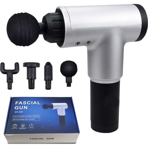 Muscle Massage Gun Deep Tissue Massager High-Intensity Training Exercising Body Relaxation Slimming Shaping Pain Relief