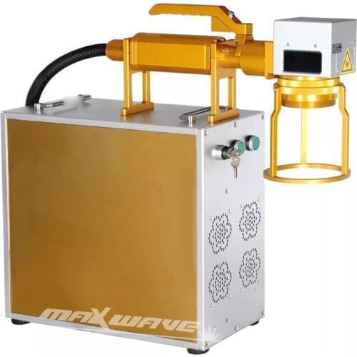 2021 New Low Cost 50W Portable Laser Cleaning Machine For Metal Rust Paint Removal